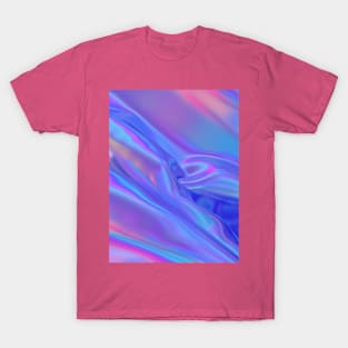 Iridescent - Holographic Colorful Pink Purple Blue T-Shirt